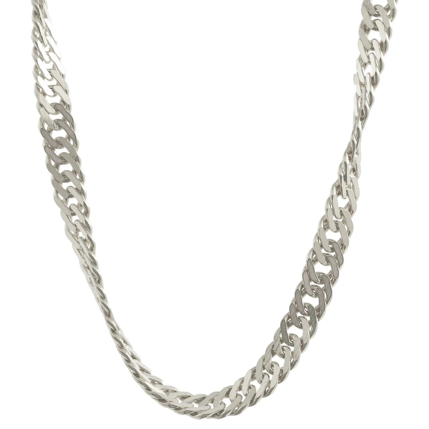 Singapurkette Halskette Breite 2,9 mm - 925 Sterlingsilber Auswahl
