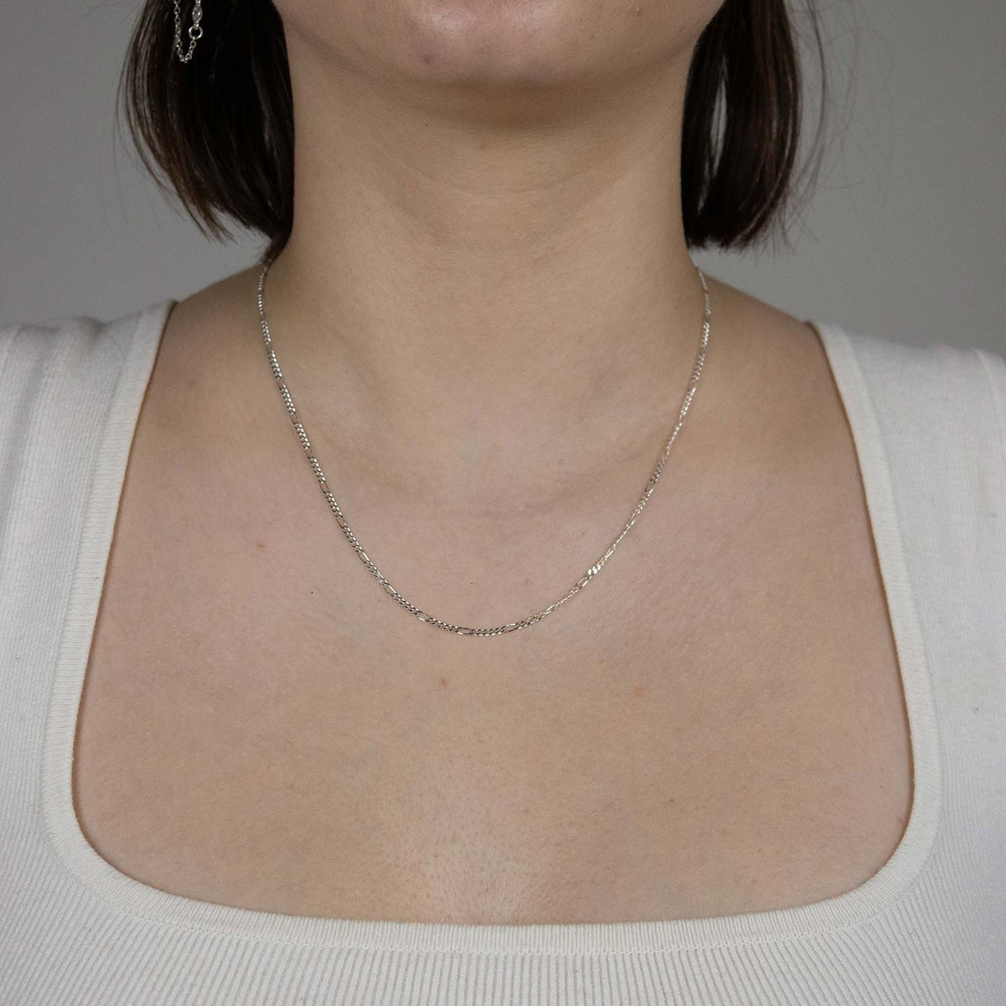 Silberkette Figarokette Breite 1,9mm - 925 Silber