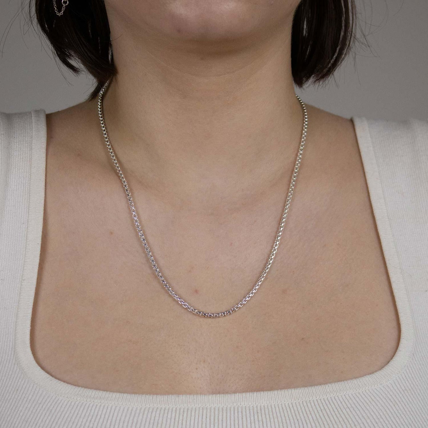 Silberkette Venezianerkette Breite 2,7mm - 925 Silber