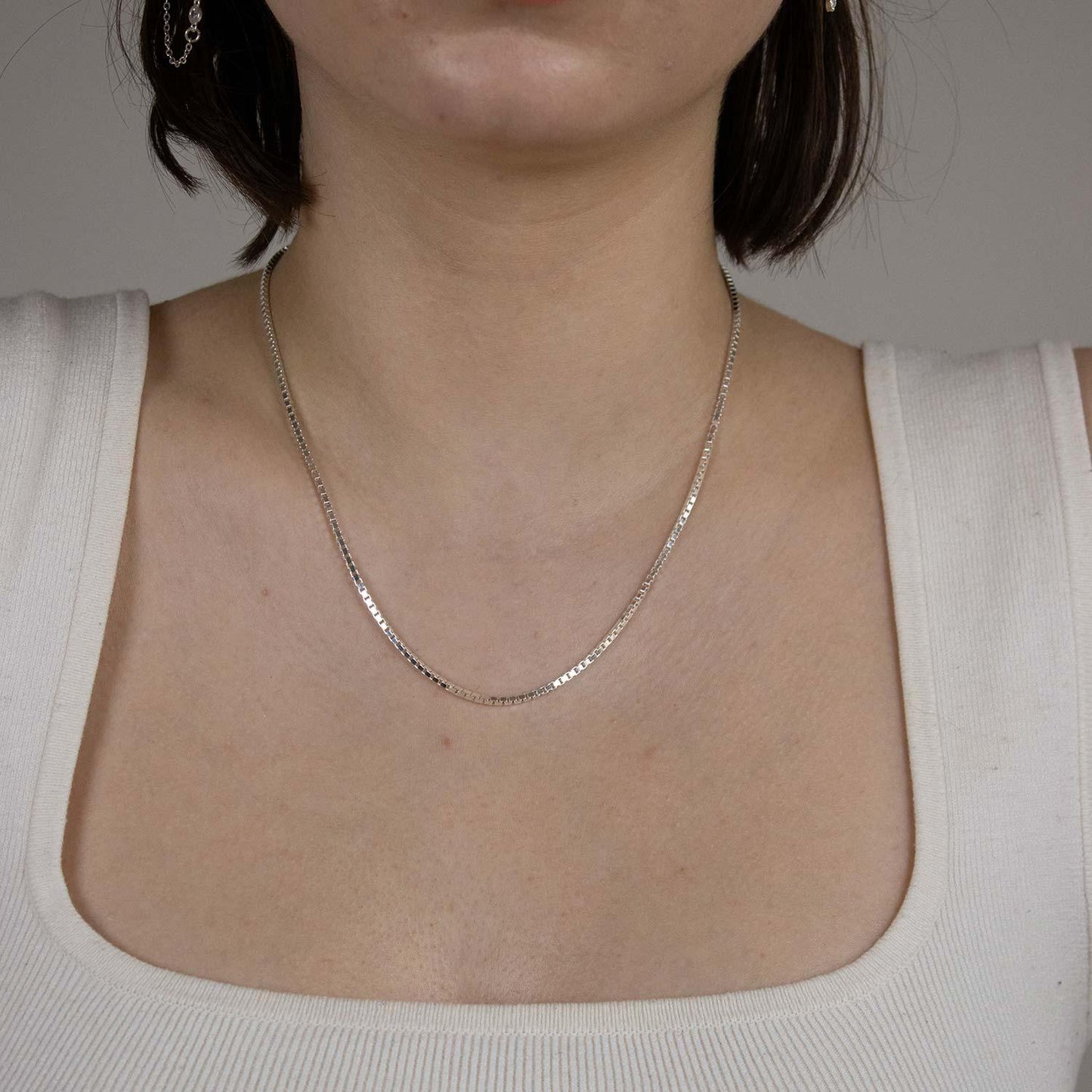 Silberkette Venezianerkette Breite 1,8mm - 925 Silber