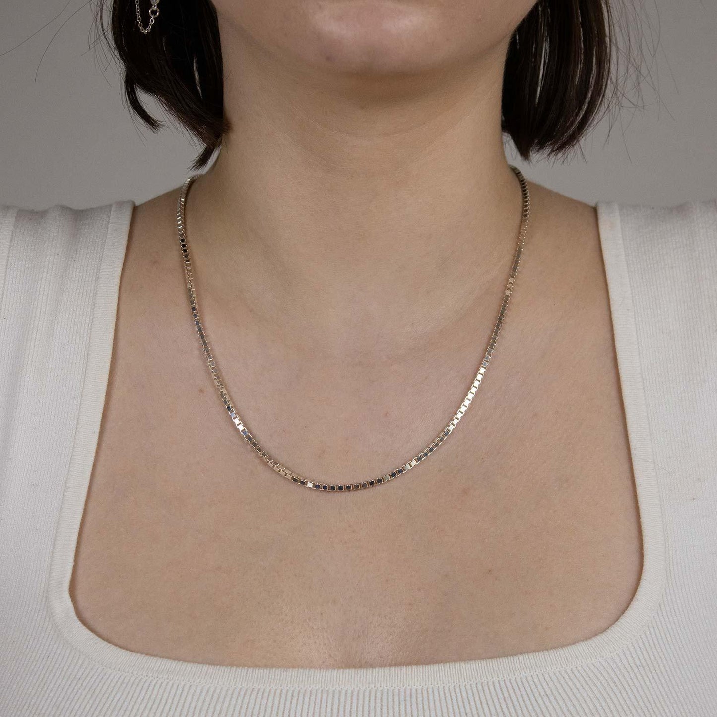 Silberkette Venezianerkette Breite 2,2mm - 925 Silber