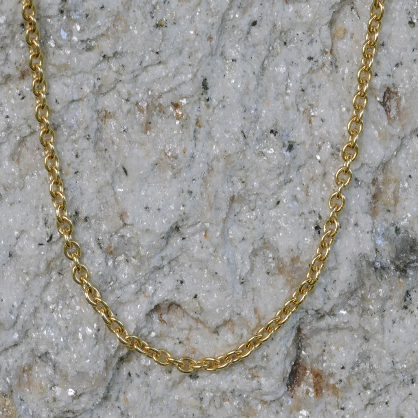 Goldkette Ankerkette Länge 42cm - Breite 1,3mm - 333-8 Karat Gold