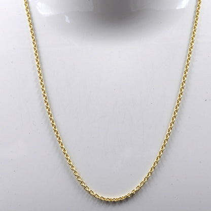 2,4 mm 42 cm 333 - 8 Karat Gold Halskette Ankerkette rund massiv Gold hochwertige Goldkette  5,8 g