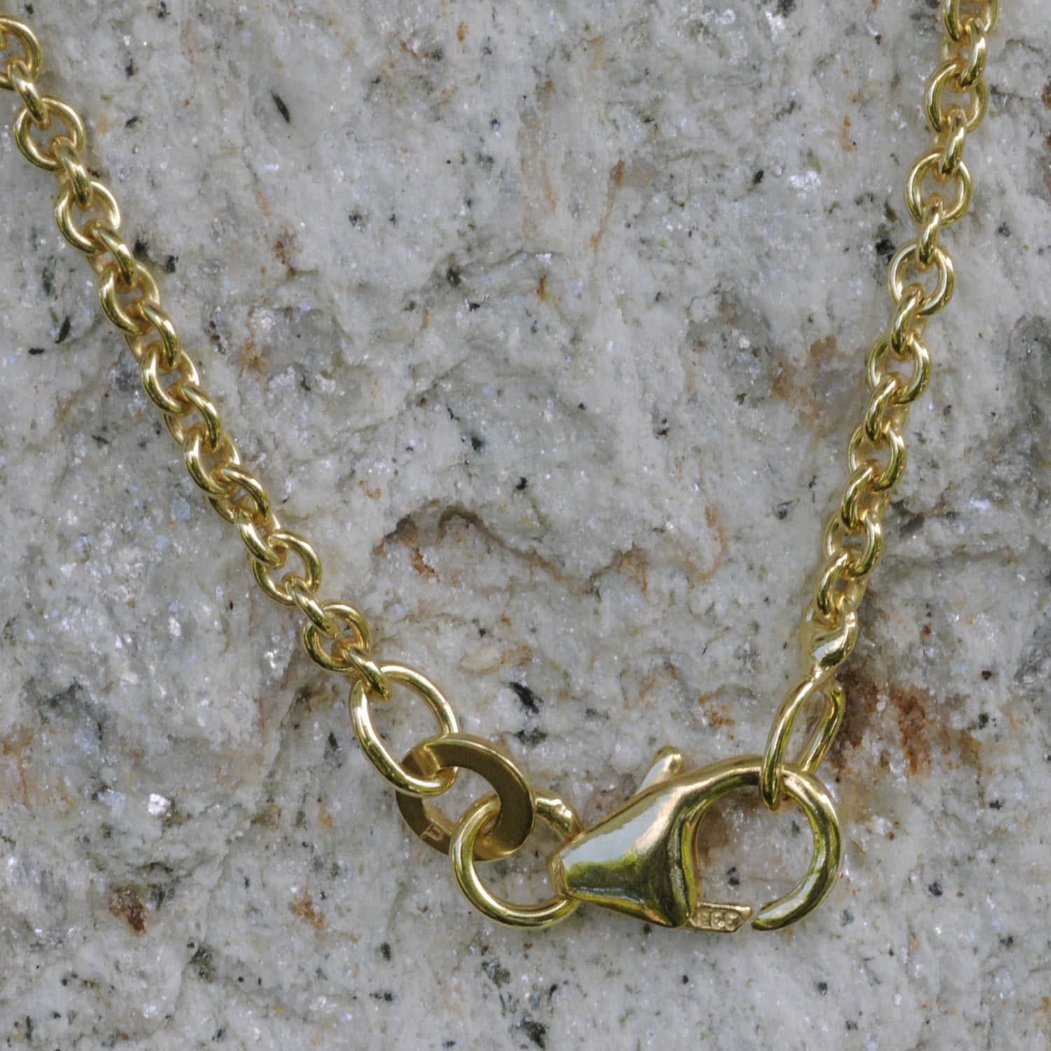 2,4 mm 42 cm 333 - 8 Karat Gold Halskette Ankerkette rund massiv Gold hochwertige Goldkette  5,8 g