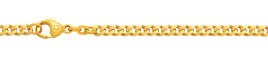 4,1 mm 21 cm 333 - 8 Karat Gold Armkette Panzerkette massiv Gold hochwertige Goldkette 7,9 g