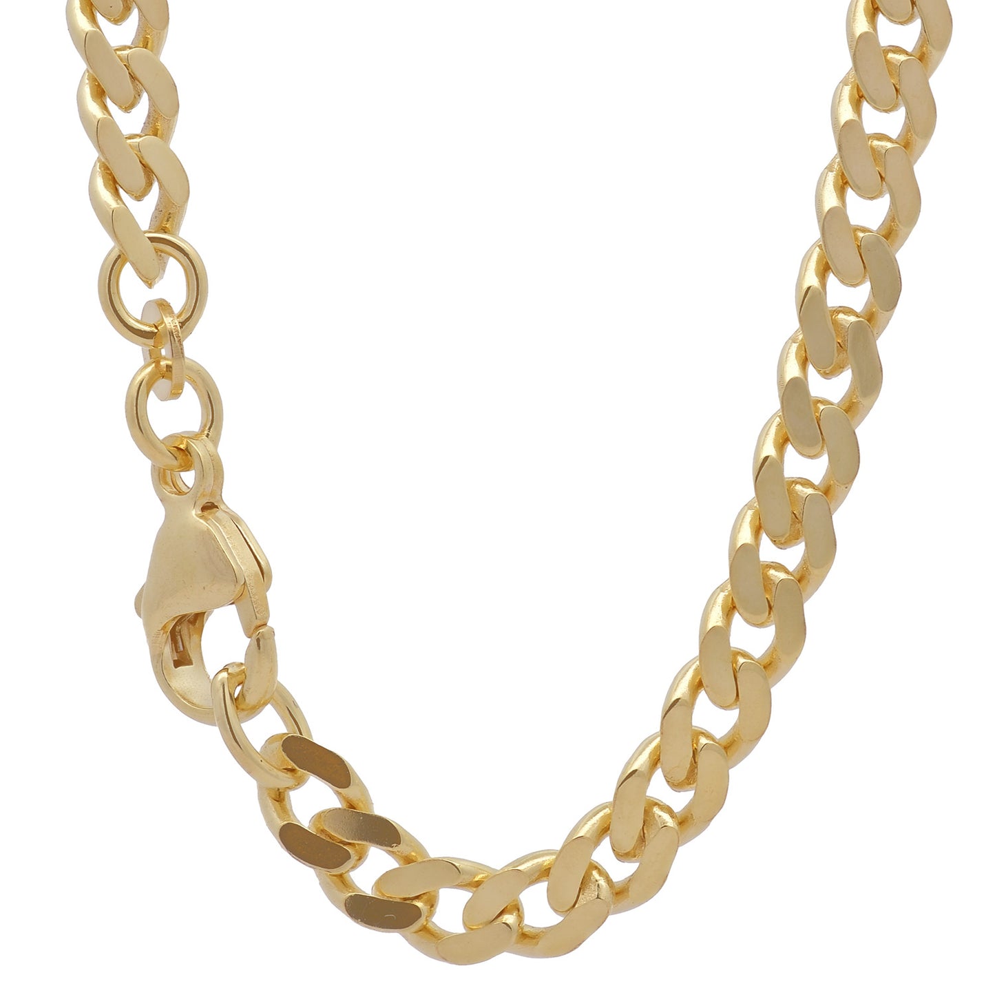 Goldkette Panzerkette Halskette Breite 4,7 mm massiv 333 -8 Karat Gold