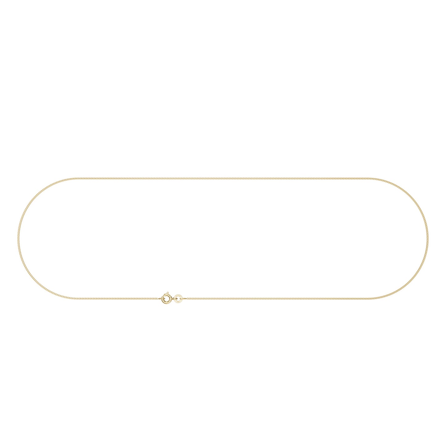 Panzerkette Halskette Breite 0,8 mm - 333 - 8 Karat Gold Auswahl