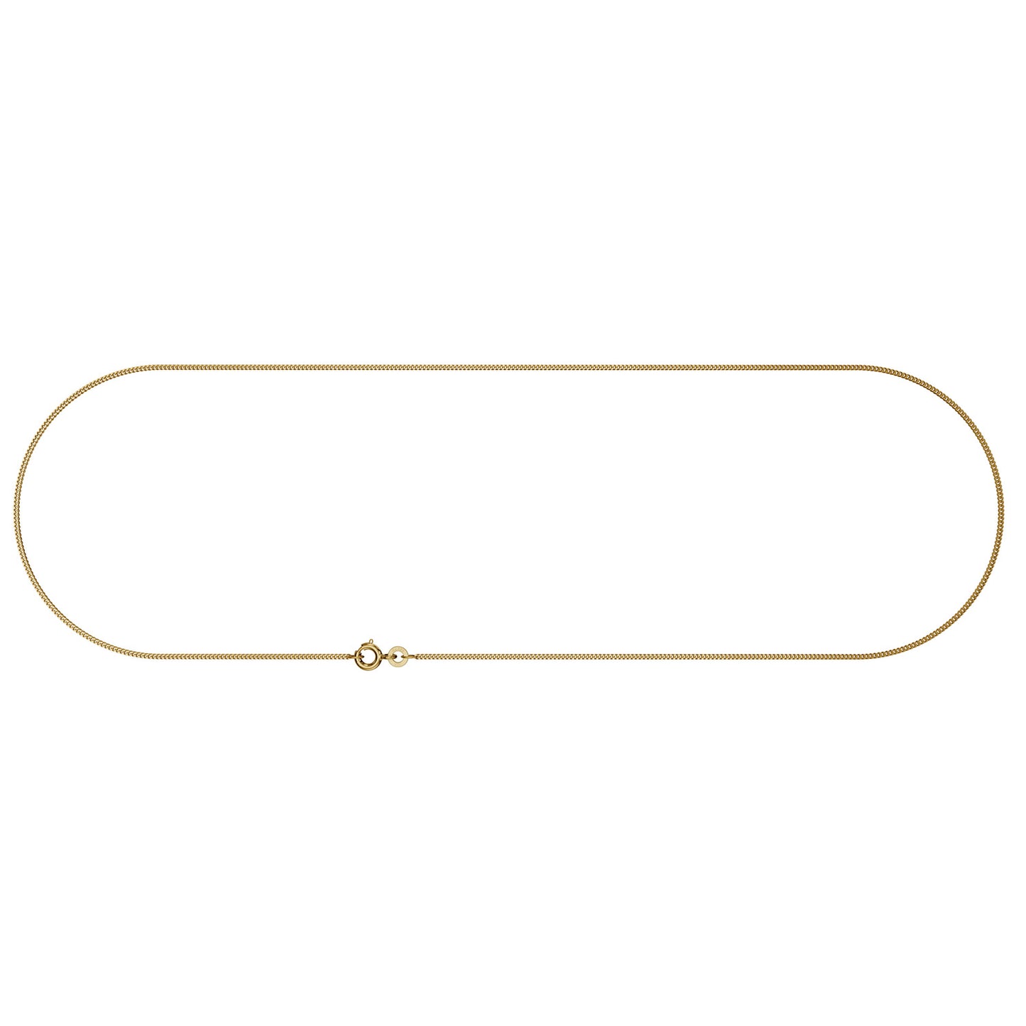 Goldkette Echt 333 - 8 Karat Panzerkette 1,1 mm Gold Halskette - Juwelier Qualität - hochglanzpoliert und diamantiert - Made in Germany