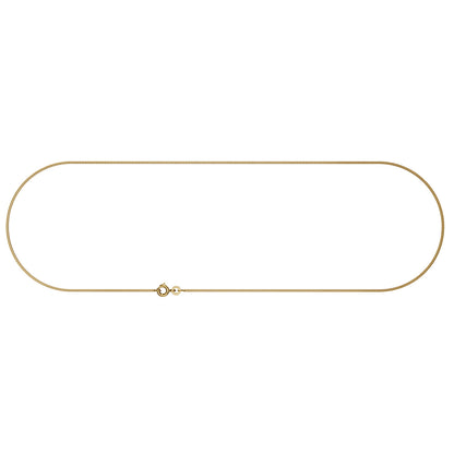 Goldkette Echt 333 - 8 Karat Panzerkette 1,1 mm Gold Halskette - Juwelier Qualität - hochglanzpoliert und diamantiert - Made in Germany