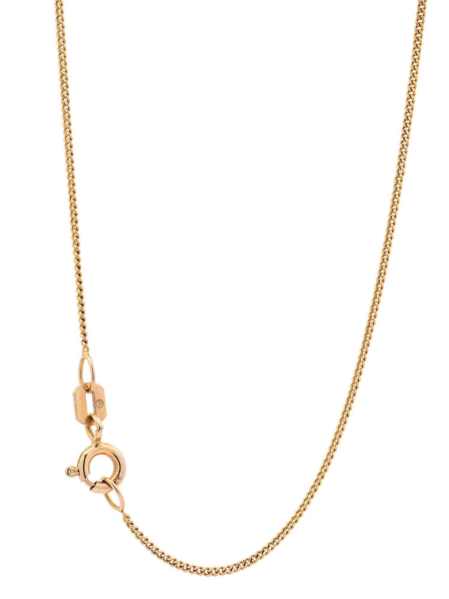 Goldkette Panzerkette Halskette Breite 1,1 mm - 333 - 8 Karat Gold