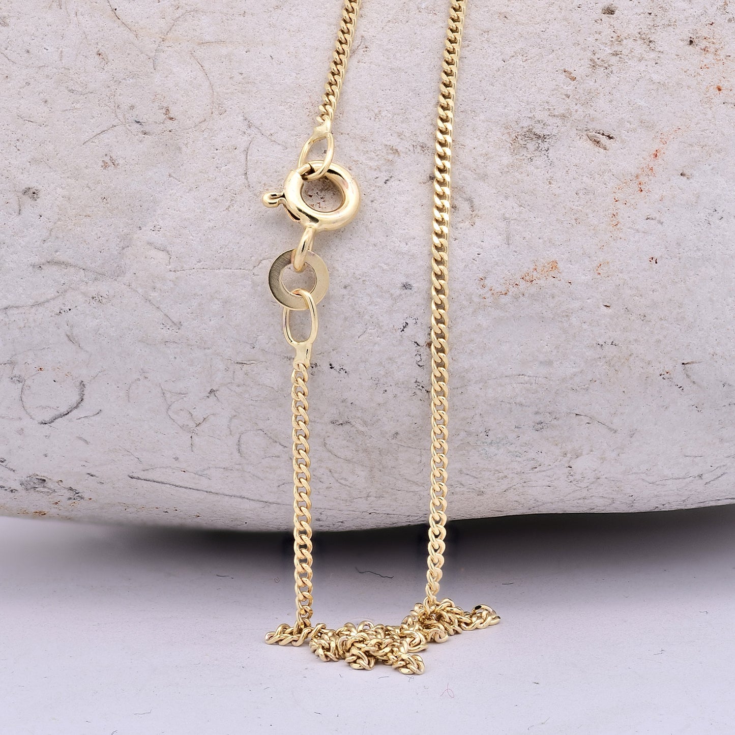 Goldkette Panzerkette Halskette Breite 1,2 mm massiv 333 -8 Karat Gold
