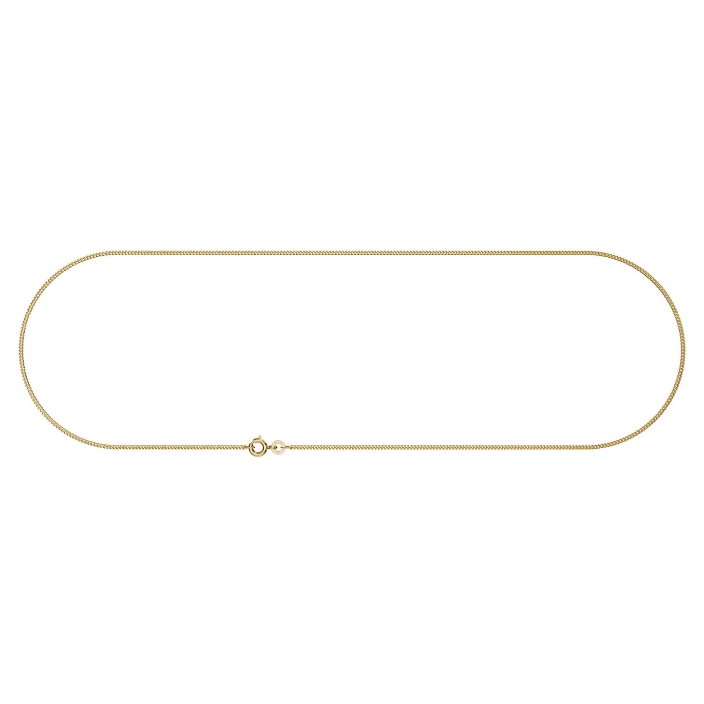 Goldkette Panzerkette Halskette Breite 1,2 mm massiv 333 -8 Karat Gold