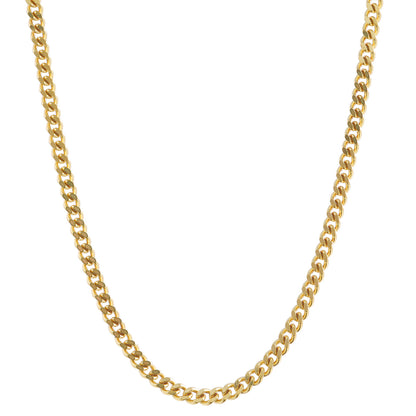 Panzerkette Halskette Breite 1,4 mm - 333 - 8 Karat Gold Auswahl