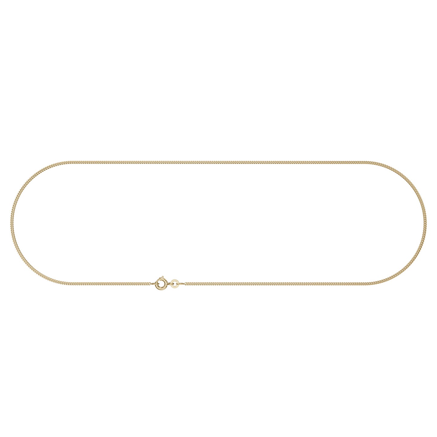 Panzerkette Halskette Breite 1,4 mm - 333 - 8 Karat Gold Auswahl
