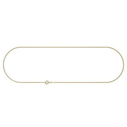 Panzerkette Halskette Breite 1,4 mm - 333 - 8 Karat Gold Auswahl
