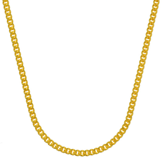 Goldkette Panzerkette Länge 38cm - Breite 1,6mm - 333-8 Karat Gold