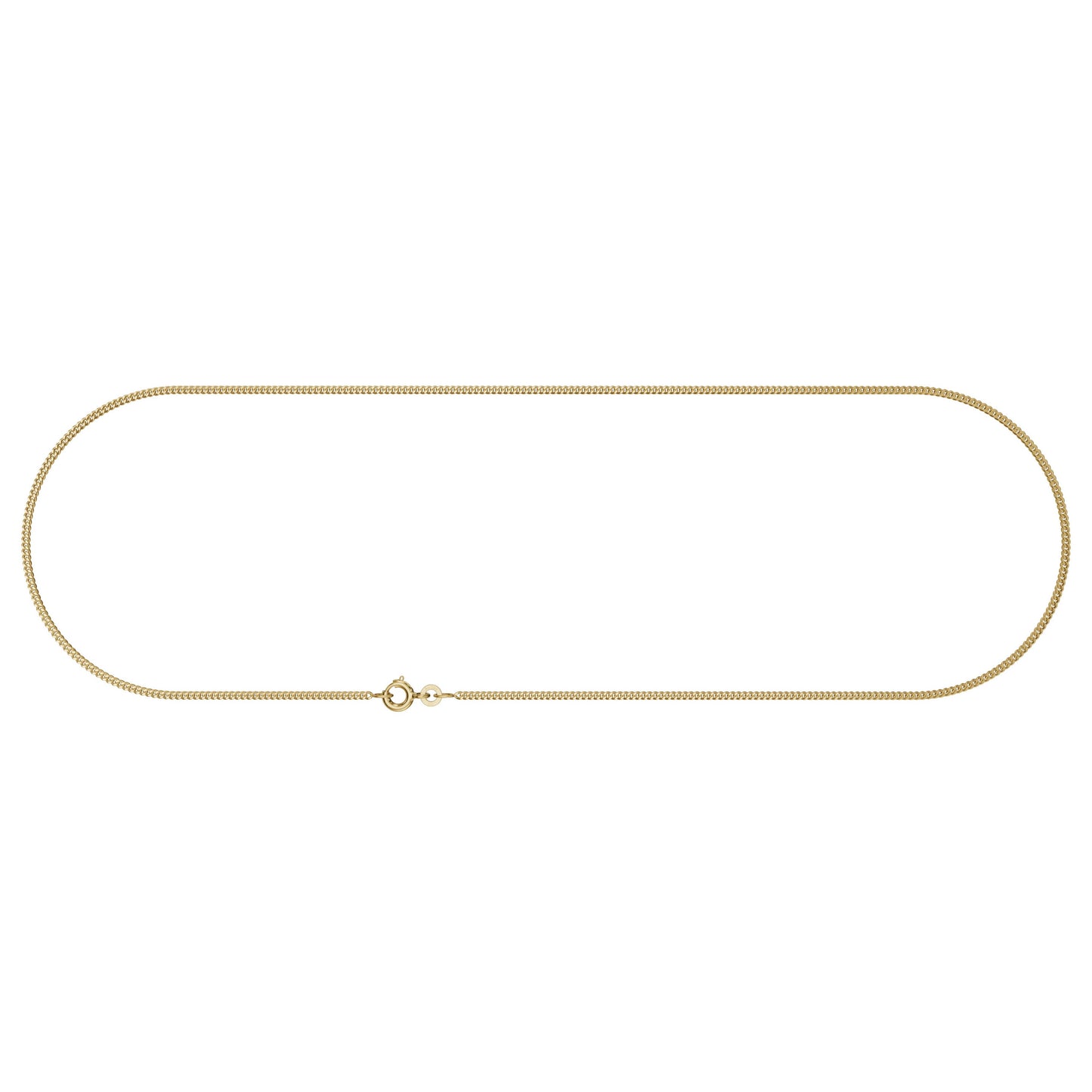 Goldkette Panzerkette Breite 1,6mm - 333-8 Karat Gold