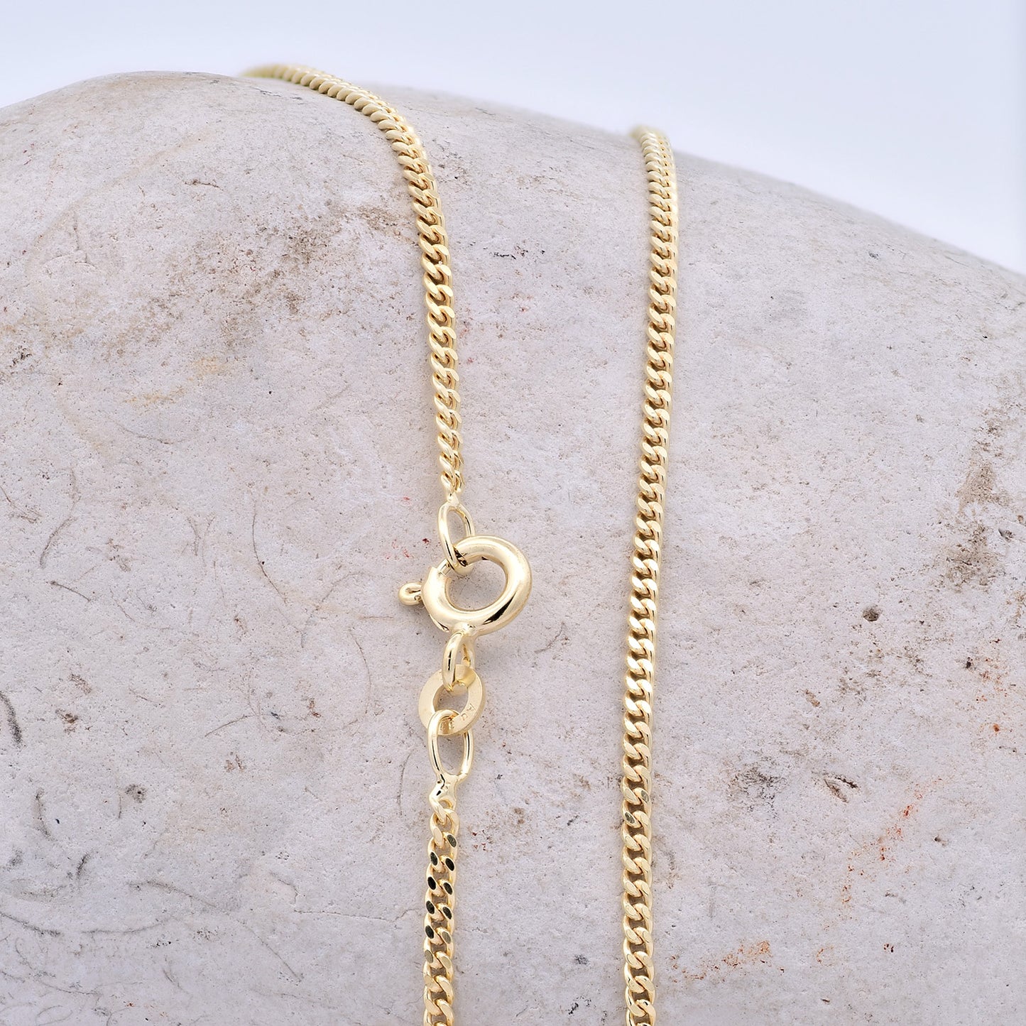 Goldkette Panzerkette Breite 1,7mm - 333-8 Karat Gold