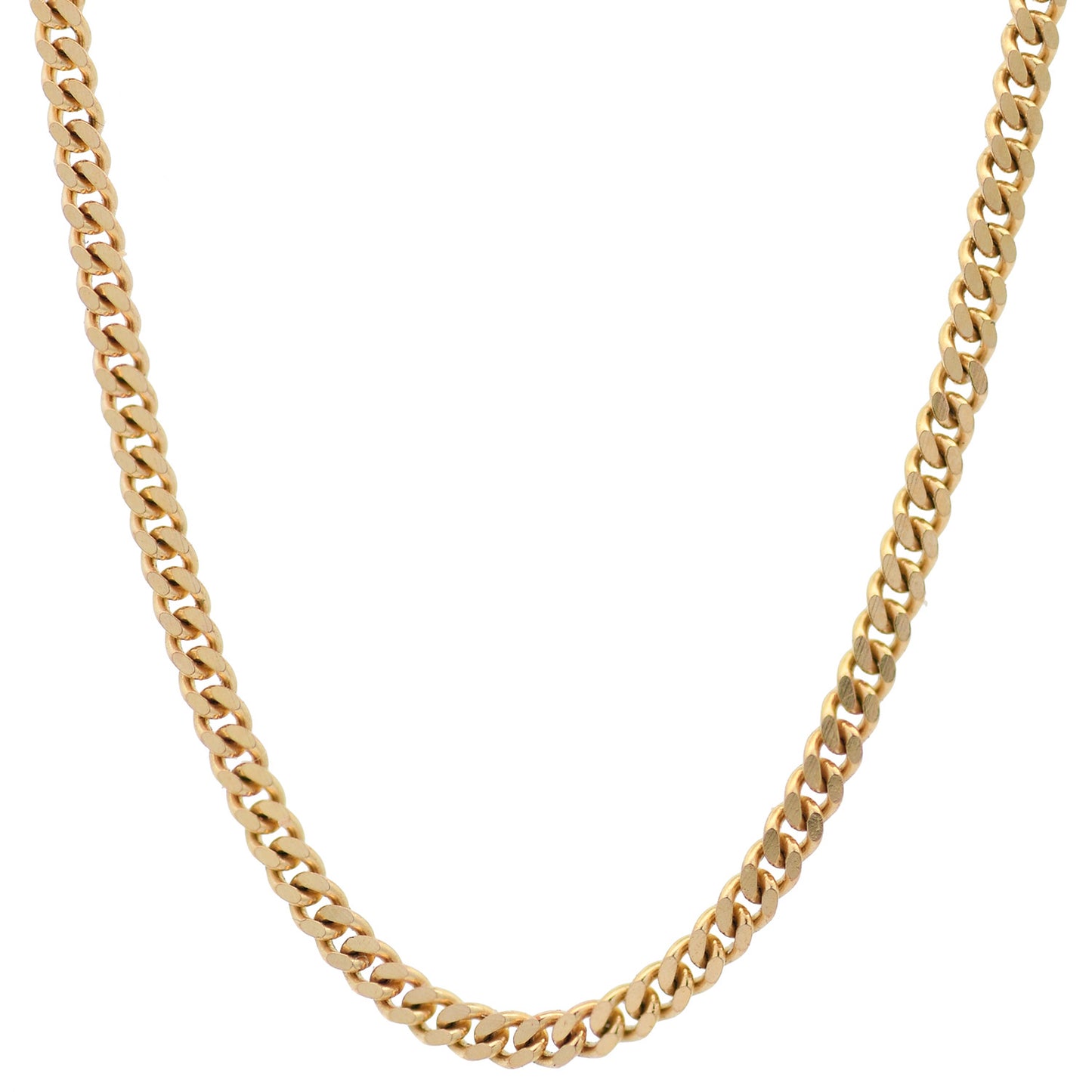 Goldkette Panzerkette Breite 1,7mm - 333-8 Karat Gold