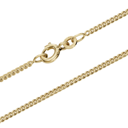 Goldkette Panzerkette Breite 1,7mm - 333-8 Karat Gold