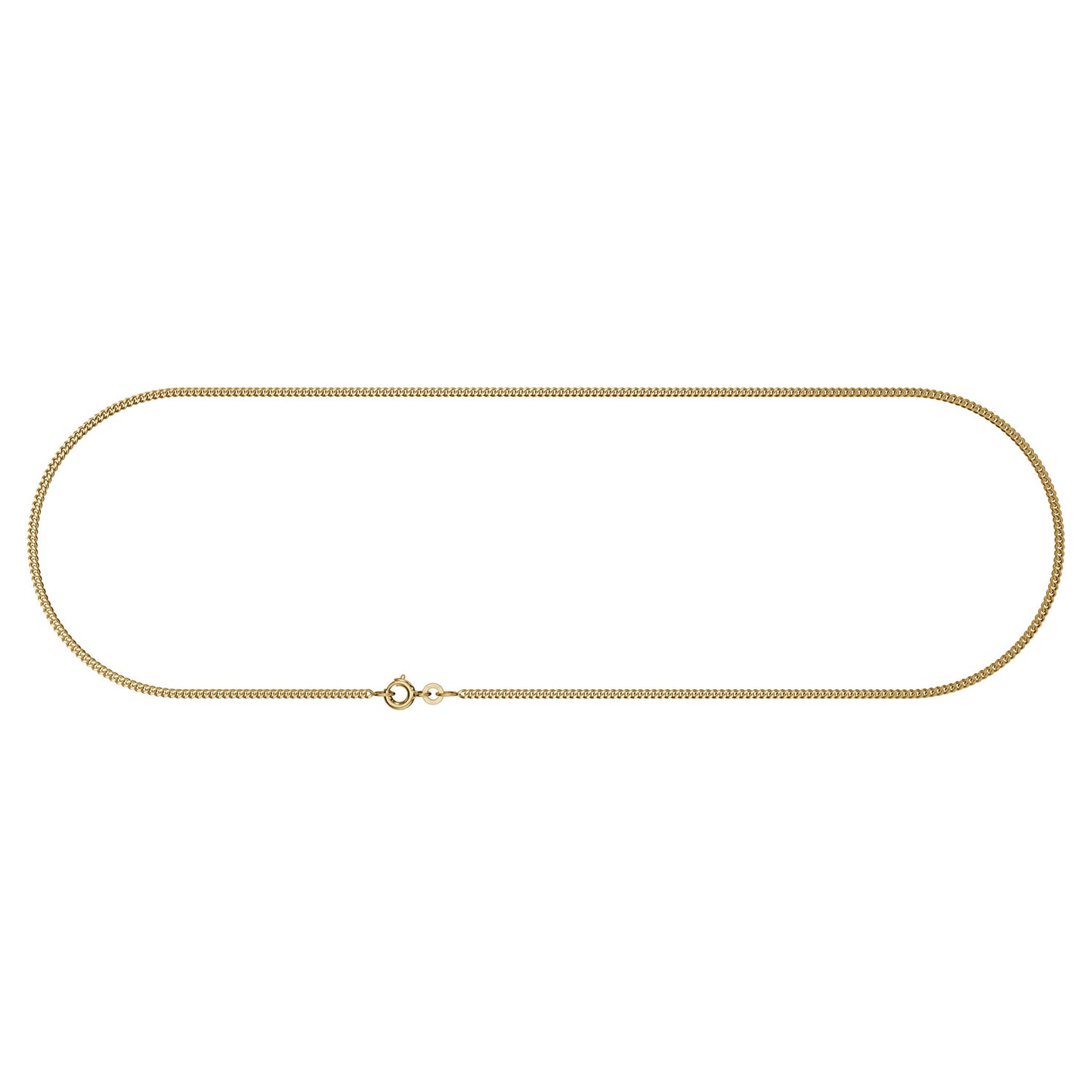 Goldkette Panzerkette Breite 1,7mm - 333-8 Karat Gold