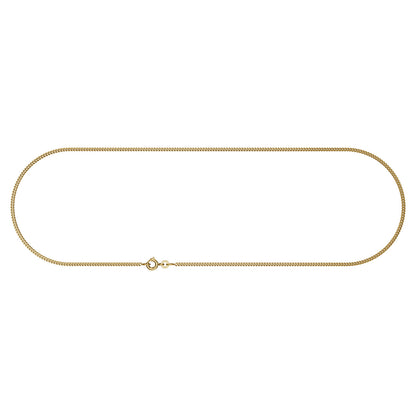 Goldkette Panzerkette Breite 1,7mm - 333-8 Karat Gold