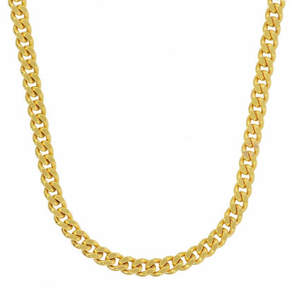 Goldkette Panzerkette Länge 70cm - Breite 2,4mm - 333-8 Karat Gold