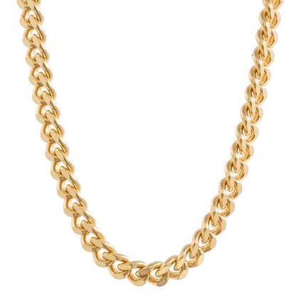 Goldkette Panzerkette Länge 70cm - Breite 2,4mm - 333-8 Karat Gold