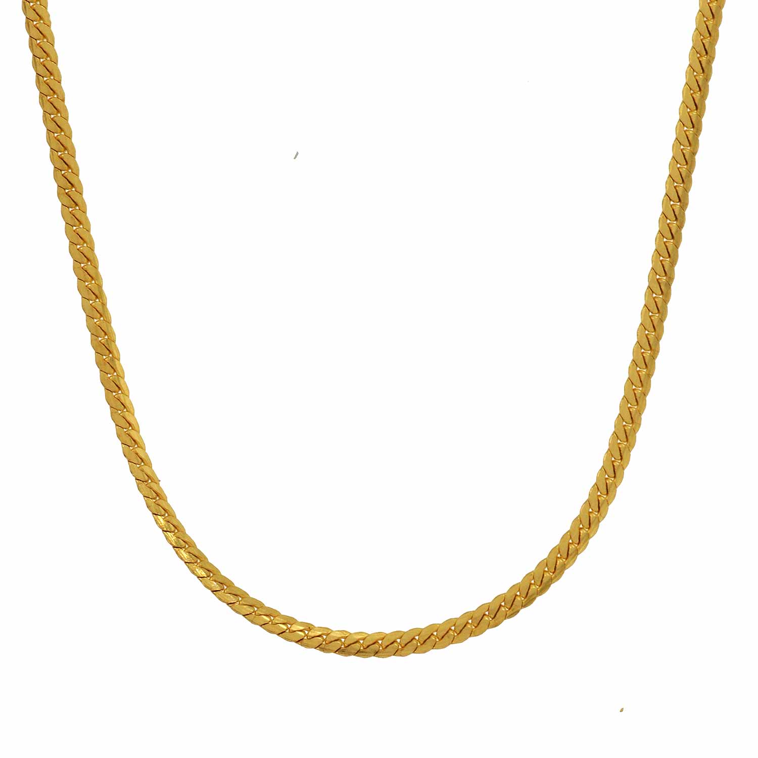 1,4 mm 45 cm 333 - 8 Karat Gold Halskette Panzerkette massiv Gold hochwertige Goldkette  2,6 g