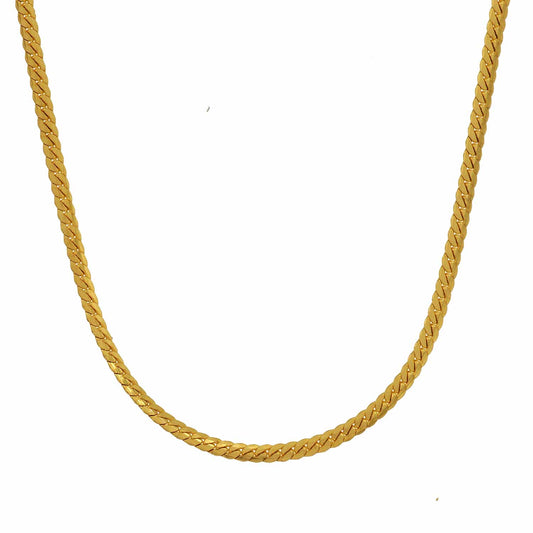 1,4 mm 45 cm 333 - 8 Karat Gold Halskette Panzerkette massiv Gold hochwertige Goldkette  2,6 g