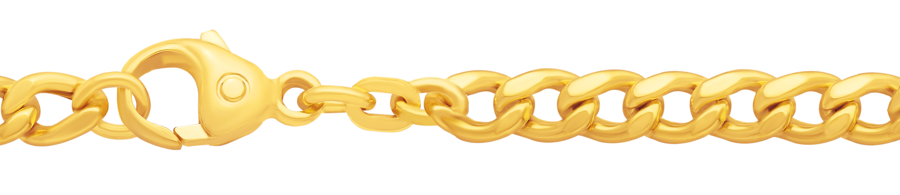 4,7 mm 21 cm 333 - 8 Karat Gold Armkette Panzerkette massiv Gold hochwertige Goldkette 5,5 g