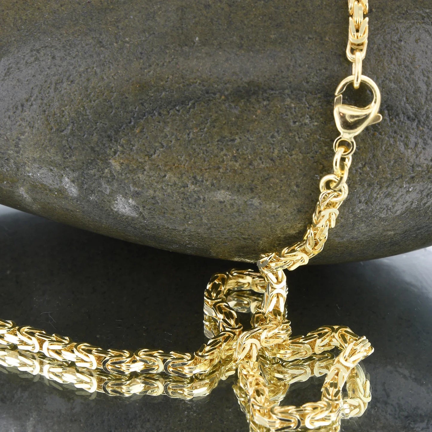 Goldkette Königskette Länge 50cm - Breite 2,8mm - 333-8 Karat Gold