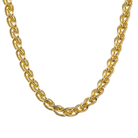 1,7 mm 40 cm 333 - 8 Karat Gold Halskette Zopfkette massiv Gold hochwertige Goldkette  3,6 g
