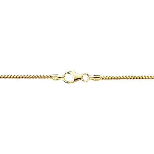 Goldkette Bingokette Länge 45cm - Breite 1,3mm - 333-8 Karat Gold
