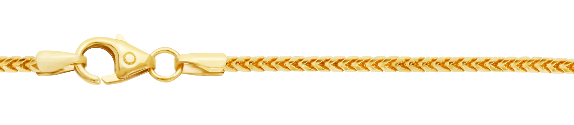 1,5 mm 55 cm 333 - 8 Karat Gold Halskette Bingokette massiv Gold hochwertige Goldkette  7 g