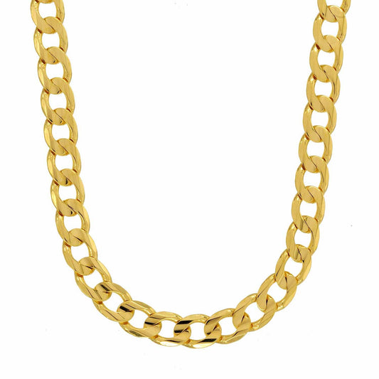 Goldkette Panzerkette Länge 45cm - Breite 4,6mm - 333-8 Karat Gold