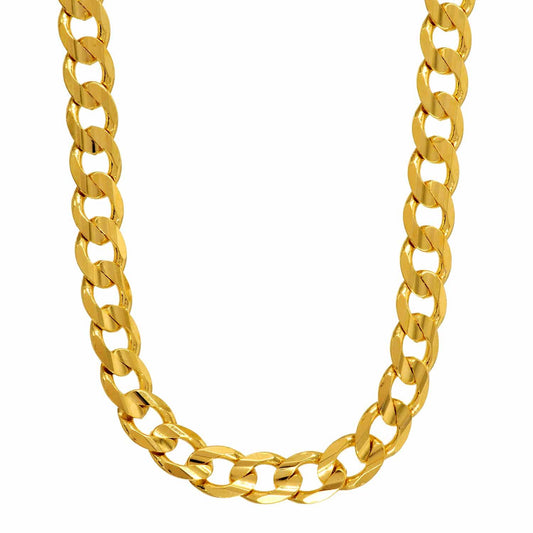 Goldkette Panzerkette Länge 45cm - Breite 5,5mm - 333-8 Karat Gold