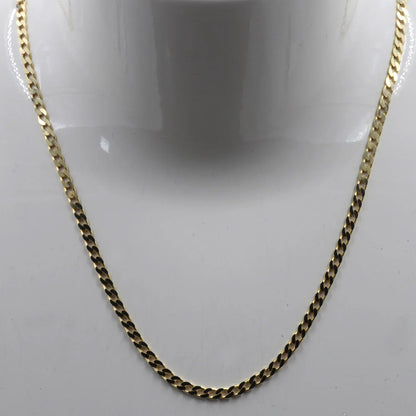 Goldkette Panzerkette Länge 40cm - Breite 2,1mm - 333-8 Karat Gold