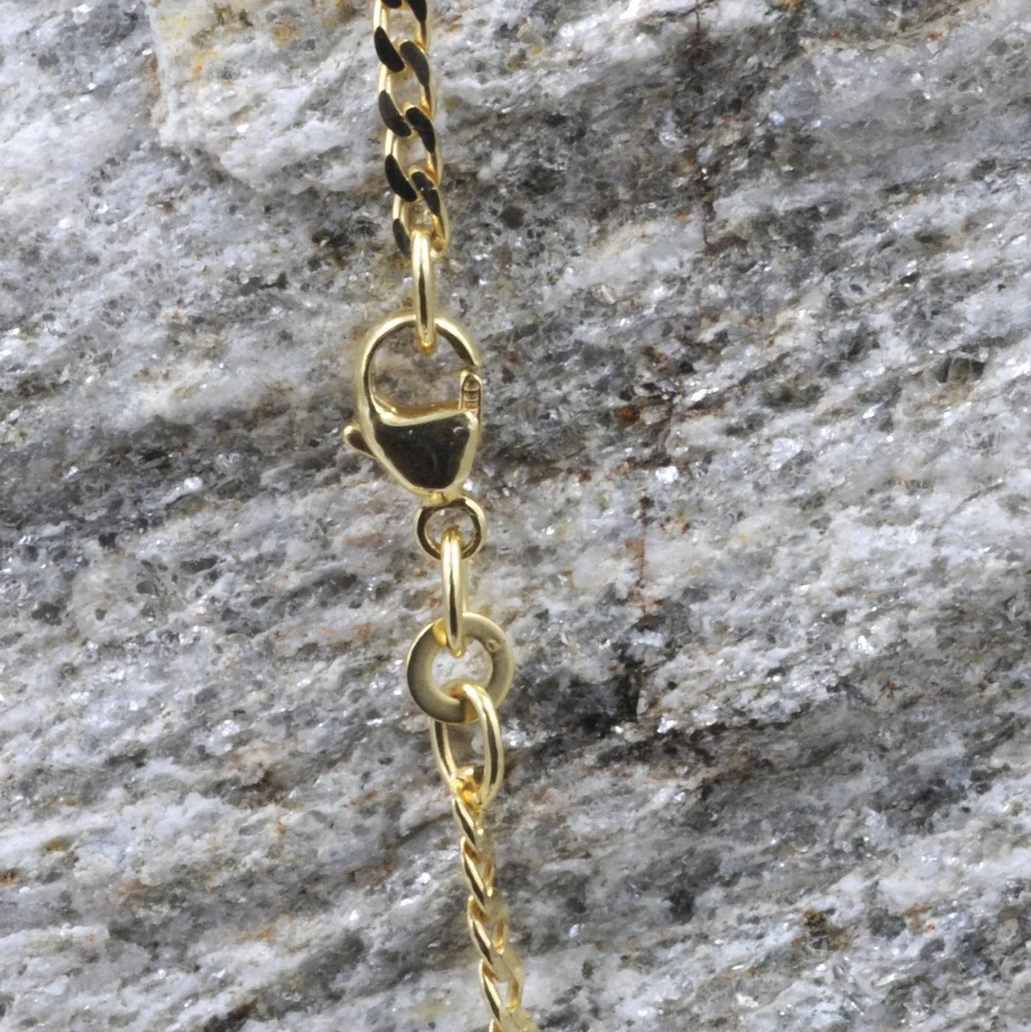 Goldkette Panzerkette Länge 40cm - Breite 2,1mm - 333-8 Karat Gold