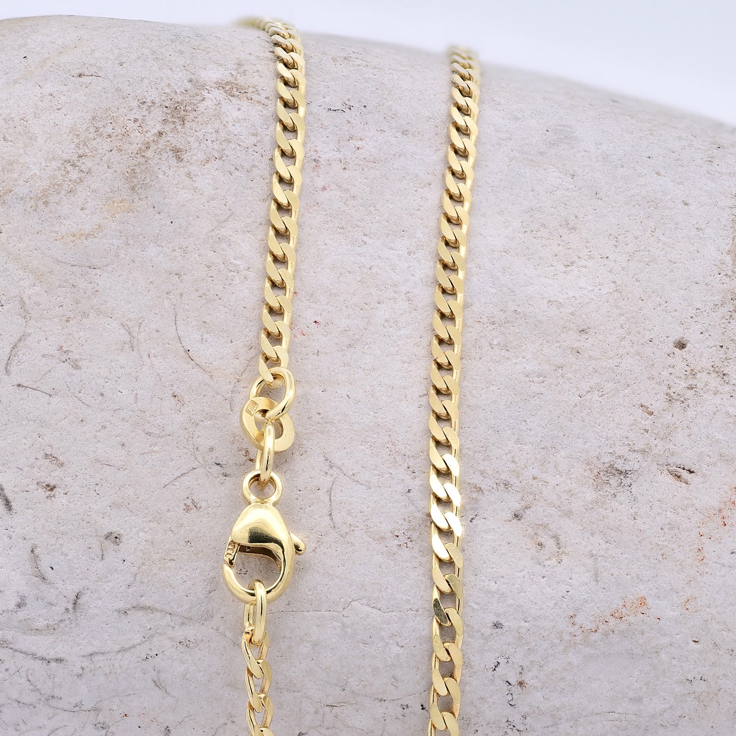 Goldkette Panzerkette Breite 2,1mm weit - 333-8 Karat Gold