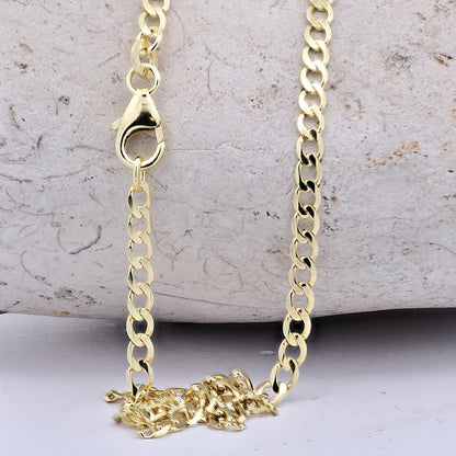 Goldkette Panzerkette Breite 2,6mm - 333-8 Karat Gold