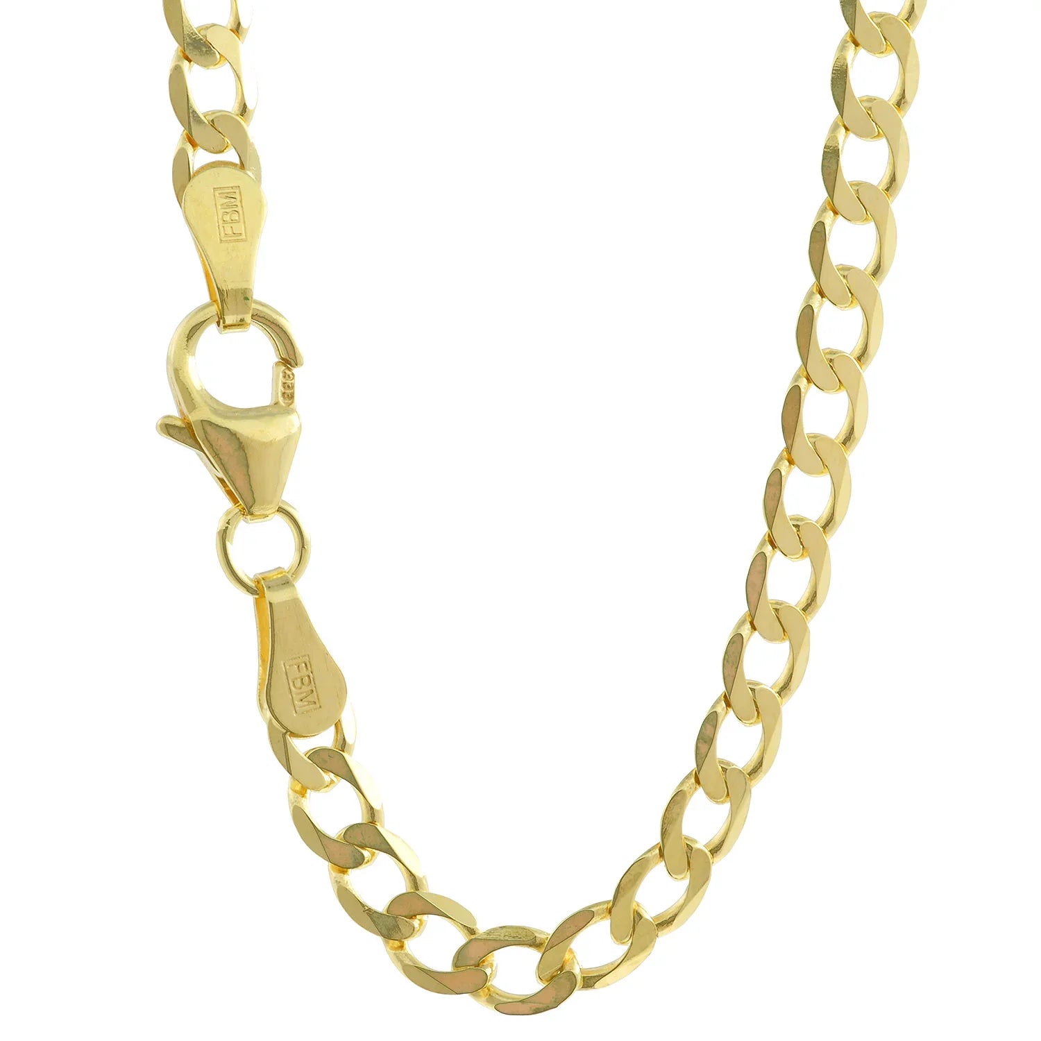 Goldkette Panzerkette weit Breite 3,3mm - 333-8 Karat Gold