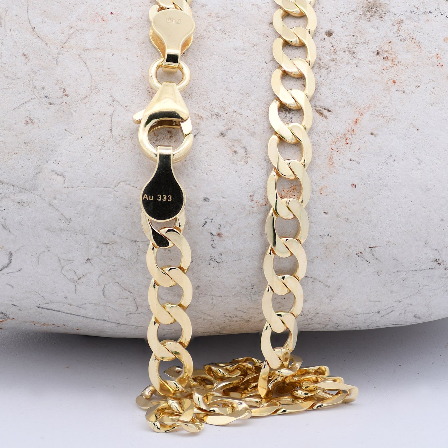 Goldkette Panzerkette Halskette Breite 5,0 mm weit 333 - 8 Karat Gold