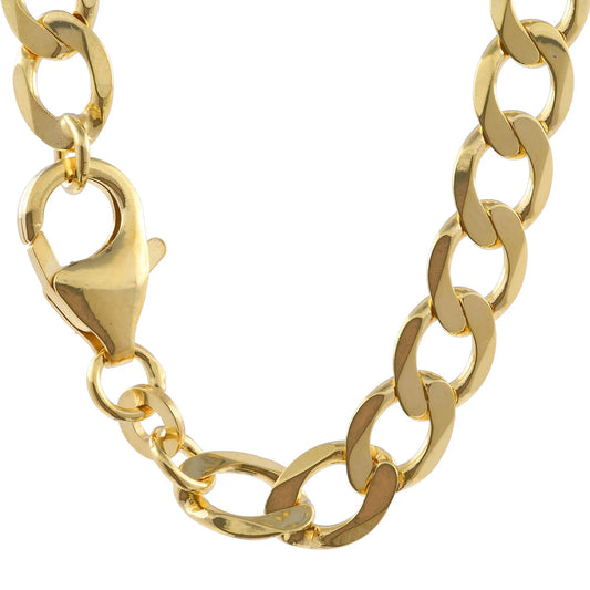 Goldkette Panzerkette Länge 60cm - Breite 5,8mm - 333-8 Karat Gold