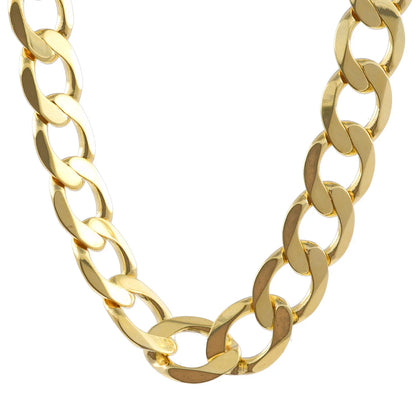 Goldkette Panzerkette Länge 60cm - Breite 5,8mm - 333-8 Karat Gold