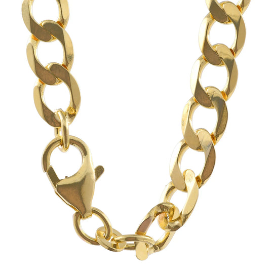 Goldkette Panzerkette Halskette Breite 6,7 mm weit 333 - 8 Karat Gold
