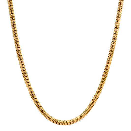 Schlangenkette Halskette Breite 1,4 mm - 333 - 8 Karat Gold Auswahl