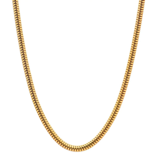 Schlangenkette Halskette Breite 1,6 mm - 333 - 8 Karat Gold Auswahl