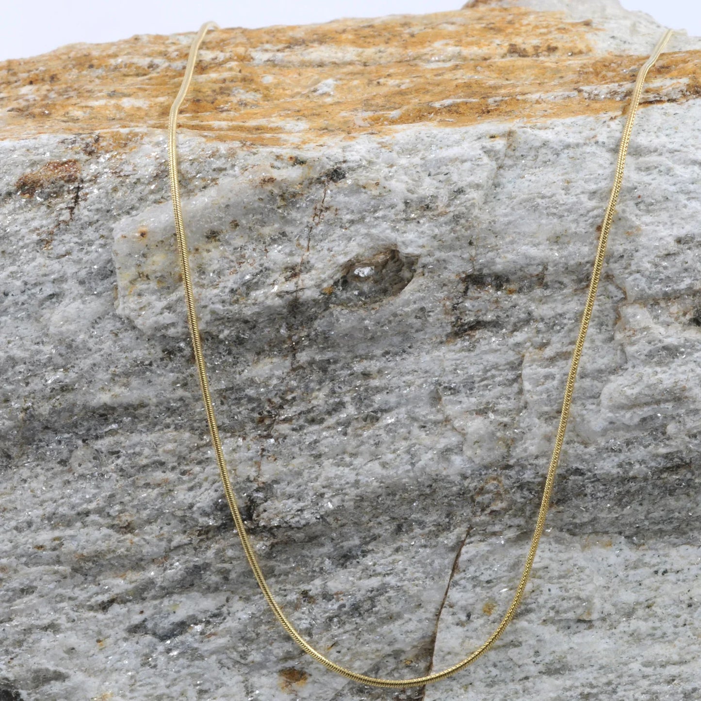 Goldkette Schlangenkette Länge 42cm - Breite 0,9mm - 333-8 Karat Gold