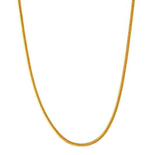 Goldkette Schlangenkette Länge 45cm - Breite 0,9mm - 333-8 Karat Gold